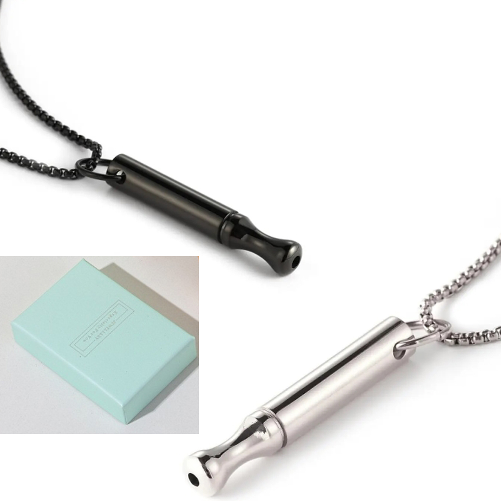 Accessories For Vaping - Ademhalingsketting van titaniumstaal voor angstverlichting Breathlink