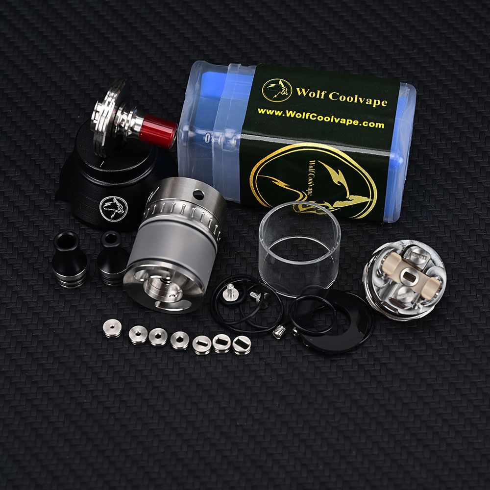 Wolfcoolvape NOLA RTA Rebuilda - Vaping Air recensie en prijs