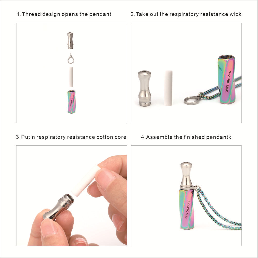 Roestvrijstalen inhalator kett - Vaping Air recensie en prijs