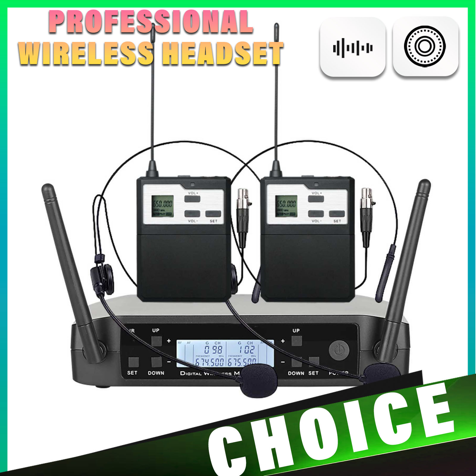 Draadloze UHF-headsetmicrofoon - Shure Mic Sm58 recensie en prijs