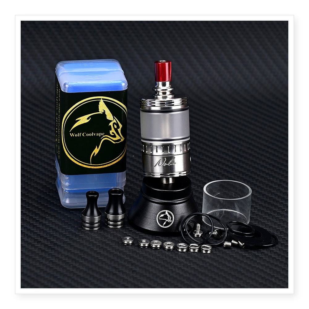 Wolfcoolvape NOLA RTA 3.2ml He - Vaping Air recensie en prijs